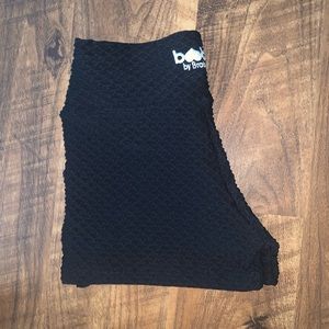 Booty by Brabants black croco shorts